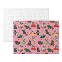 Load image into Gallery viewer, Fancy Dress Pugs Blanket for Dog-Pet Furniture-23
