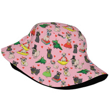 Load image into Gallery viewer, Fancy Dress Pugs Bucket Hat-Hats &amp; Caps-12