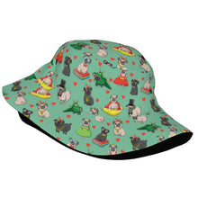Load image into Gallery viewer, Fancy Dress Pugs Bucket Hat-Hats &amp; Caps-14