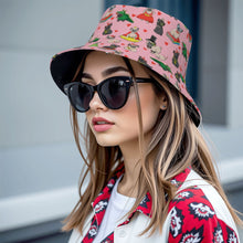 Load image into Gallery viewer, Fancy Dress Pugs Bucket Hat-Hats &amp; Caps-19