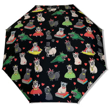 Load image into Gallery viewer, Fancy Dress Pugs Umbrella-Daily Accessories-16