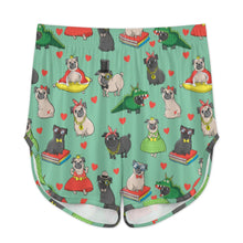 Load image into Gallery viewer, Fancy Dress Pugs Women's Cami and Shorts Pajama Set-Apparel-Apparel,Dog Mom Gifts,Pajamas,Pug-20