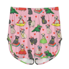Load image into Gallery viewer, Fancy Dress Pugs Women's Cami and Shorts Pajama Set-Apparel-Apparel,Dog Mom Gifts,Pajamas,Pug-16