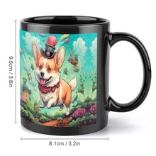 Load image into Gallery viewer, Fantastical Flight Corgi Coffee Mug-4
