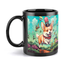 Load image into Gallery viewer, Fantastical Flight Corgi Coffee Mug-5