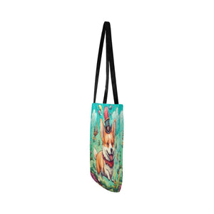 Fantastical Flight Corgi Shopping Tote Bag-Accessories-Accessories, Bags, Corgi, Dog Dad Gifts, Dog Mom Gifts-ONESIZE-3