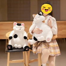 Load image into Gallery viewer, Fat Calico Cat Plush Toys - Chonky Male Calico Cat-7
