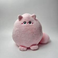 Load image into Gallery viewer, Fat Cat Plushie - Pink Cat - Round and Adorable-Stuffed Animals-Cat Memorial Gifts,Stuffed Animal-6
