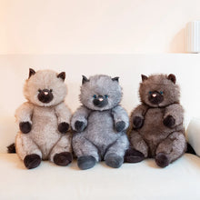Load image into Gallery viewer, Fat Gray Cat Plush Toy - Super Soft Cuddly Chubby Kitty-3