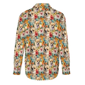 Fawn Chihuahuas in Bloom Women's Shirt-Apparel-Apparel, Chihuahua, Shirt-4