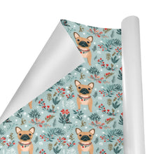 Load image into Gallery viewer, Fawn / Cream French Bulldog Christmas Gift Wrapping Paper - 2 Rolls-Christmas Ornament-Christmas,French Bulldog,Wrapping Paper-2