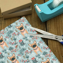Load image into Gallery viewer, Fawn / Cream French Bulldog Christmas Gift Wrapping Paper - 2 Rolls-Christmas Ornament-Christmas,French Bulldog,Wrapping Paper-4