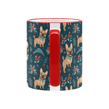 Load image into Gallery viewer, Fawn / Cream French Bulldog Festive Flair Christmas Mug-6