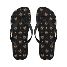 Load image into Gallery viewer, Fawn French Bulldog Smiles Unisex Slippers - 9 Colors-Footwear-Accessories,Dog Dad Gifts,Dog Mom Gifts,French Bulldog,Slippers-25