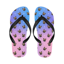 Load image into Gallery viewer, Fawn French Bulldog Smiles Unisex Slippers - 9 Colors-Footwear-Accessories,Dog Dad Gifts,Dog Mom Gifts,French Bulldog,Slippers-5