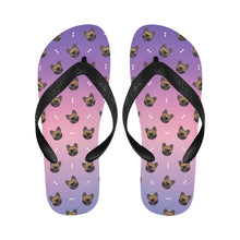 Load image into Gallery viewer, Fawn French Bulldog Smiles Unisex Slippers - 9 Colors-Footwear-Accessories,Dog Dad Gifts,Dog Mom Gifts,French Bulldog,Slippers-6