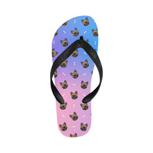 Load image into Gallery viewer, Fawn French Bulldog Smiles Unisex Slippers - 9 Colors-Footwear-Accessories,Dog Dad Gifts,Dog Mom Gifts,French Bulldog,Slippers-CornflowerBlue4-S-2