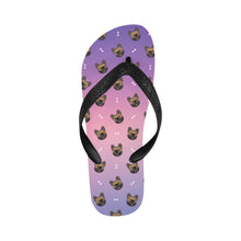 Load image into Gallery viewer, Fawn French Bulldog Smiles Unisex Slippers - 9 Colors-Footwear-Accessories,Dog Dad Gifts,Dog Mom Gifts,French Bulldog,Slippers-CornflowerBlue5-S-4