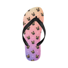 Load image into Gallery viewer, Fawn French Bulldog Smiles Unisex Slippers - 9 Colors-Footwear-Accessories,Dog Dad Gifts,Dog Mom Gifts,French Bulldog,Slippers-CornflowerBlue7-S-11