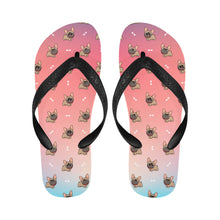 Load image into Gallery viewer, Fawn Frenchie Love Unisex Slippers - 9 Colors-Footwear-Accessories,Dog Dad Gifts,Dog Mom Gifts,French Bulldog,Slippers-18