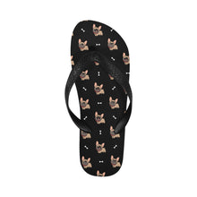 Load image into Gallery viewer, Fawn Frenchie Love Unisex Slippers - 9 Colors-Footwear-Accessories,Dog Dad Gifts,Dog Mom Gifts,French Bulldog,Slippers-26