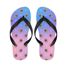 Load image into Gallery viewer, Fawn Frenchie Love Unisex Slippers - 9 Colors-Footwear-Accessories,Dog Dad Gifts,Dog Mom Gifts,French Bulldog,Slippers-4