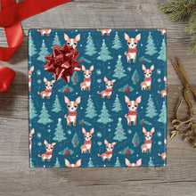 Load image into Gallery viewer, Fawn / Gold and White Chihuahua Christmas Gift Wrapping Paper - 2 Rolls-Christmas Ornament-Chihuahua,Christmas,Wrapping Paper-3