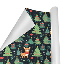 Load image into Gallery viewer, Fawn / Gold Chihuahua Christmas Charm Gift Wrapping Paper - 2 Rolls-Christmas Ornament-Chihuahua,Christmas,Wrapping Paper-2