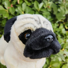 Load image into Gallery viewer, Lifelike Fawn Pug with Black Mask Stuffed Animal Plush Toy-Stuffed Animals-Dog Memorial Gifts,Pug,Stuffed Animal-2