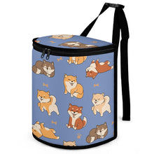 Load image into Gallery viewer, All The Shiba Inus I Love Multipurpose Car Storage Bag - 4 Colors-Car Accessories-Bags, Car Accessories, Shiba Inu-Dark Blue-5