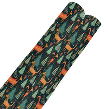 Load image into Gallery viewer, Festive Dachshund Wonderland Christmas Gift Wrapping Paper - 2 Rolls-Christmas Ornament-Christmas,Dachshund,Wrapping Paper-5
