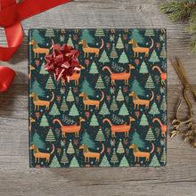 Load image into Gallery viewer, Festive Dachshund Wonderland Christmas Gift Wrapping Paper - 2 Rolls-Christmas Ornament-Christmas,Dachshund,Wrapping Paper-3