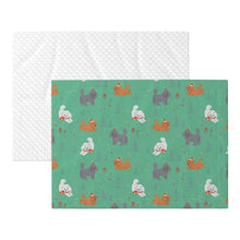 Load image into Gallery viewer, Festive Doodles in Christmas Cheer Dog Blanket-Pet Furniture-11