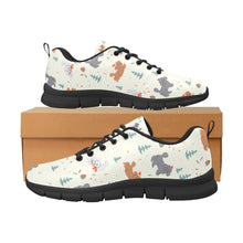 Load image into Gallery viewer, Festive Doodles in Christmas Cheer Women&#39;s Breathable Sneakers-10