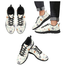 Load image into Gallery viewer, Festive Doodles in Christmas Cheer Women&#39;s Breathable Sneakers-Ivory Cream-US13-1