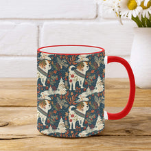 Load image into Gallery viewer, Festive Fido Jack Russell's Christmas Coffee Mug-2