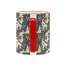 Load image into Gallery viewer, Festive Fido Jack Russell's Christmas Coffee Mug-6