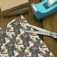 Load image into Gallery viewer, Festive Fido Jack Russell's Christmas Gift Wrapping Paper - 2 Rolls-Christmas Ornament-Christmas,Jack Russell Terrier,Wrapping Paper-4