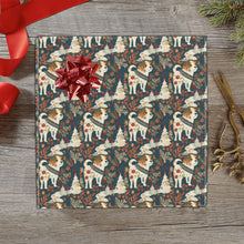 Load image into Gallery viewer, Festive Fido Jack Russell's Christmas Gift Wrapping Paper - 2 Rolls-Christmas Ornament-Christmas,Jack Russell Terrier,Wrapping Paper-1