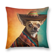 Load image into Gallery viewer, Festive Fiesta Fawn Chihuahua Plush Pillow Case-Chihuahua, Dog Dad Gifts, Dog Mom Gifts, Home Decor, Pillows-6
