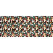 Load image into Gallery viewer, Festive Flock Shelties' Christmas Gathering Gift Wrapping Paper - 2 Rolls-Christmas Ornament-Christmas,Rough Collie,Shetland Sheepdog,Wrapping Paper-3