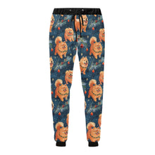 Load image into Gallery viewer, Festive Fluff Chow Chow Christmas Unisex Sweatpants-Apparel-Apparel, Chow Chow, Christmas, Dog Dad Gifts, Dog Mom Gifts, Pajamas-5