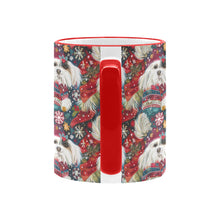 Load image into Gallery viewer, Festive Flurries Shih Tzu Christmas Coffee Mug-5
