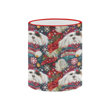 Load image into Gallery viewer, Festive Flurries Shih Tzu Christmas Coffee Mug-6