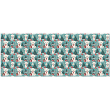 Load image into Gallery viewer, Festive Furry Bichon Frise Christmas Gift Wrapping Paper - 2 Rolls-Christmas Ornament-Bichon Frise,Christmas,Wrapping Paper-2