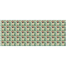Load image into Gallery viewer, Festive Pug and Pine Forest Christmas Gift Wrapping Paper - 2 Rolls-Christmas Ornament-Christmas,Pug,Wrapping Paper-2