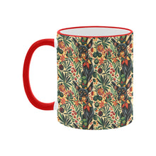 Load image into Gallery viewer, Festive Whiskers Doberman Christmas Coffee Mug-3