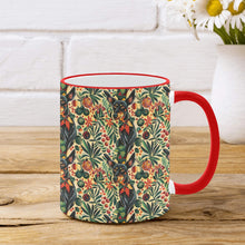 Load image into Gallery viewer, Festive Whiskers Doberman Christmas Coffee Mug-4