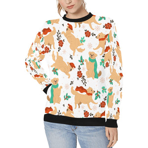 I Love Labradors and Christmas Women's Sweatshirt - 4 Colors-Apparel-Apparel, Christmas, Labrador, Sweatshirt-White-S-2