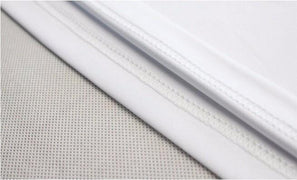 Close image of the fabric of Find Your Balance Beagle Womens T Shirt
